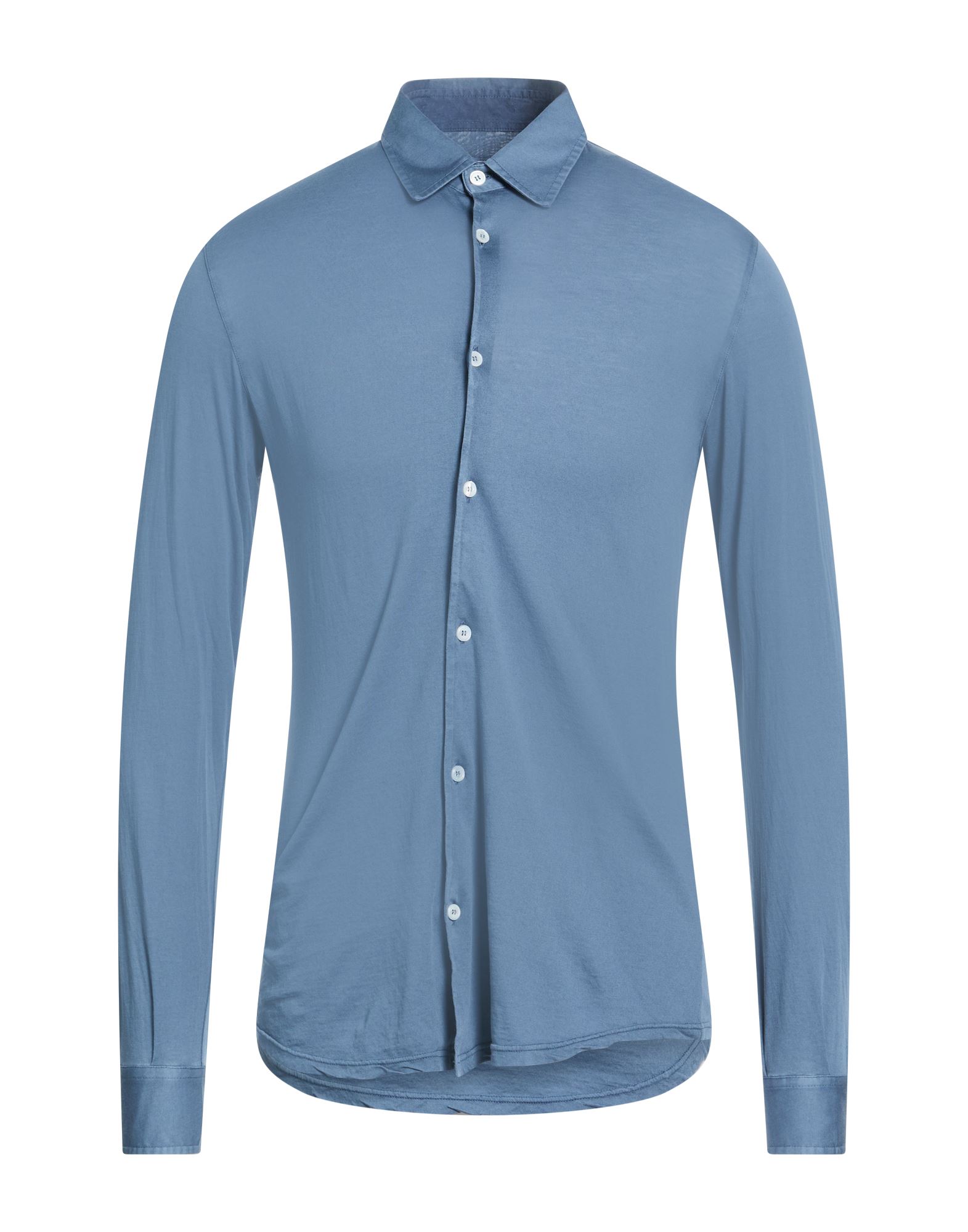 FEDELI Hemd Herren Taubenblau von FEDELI