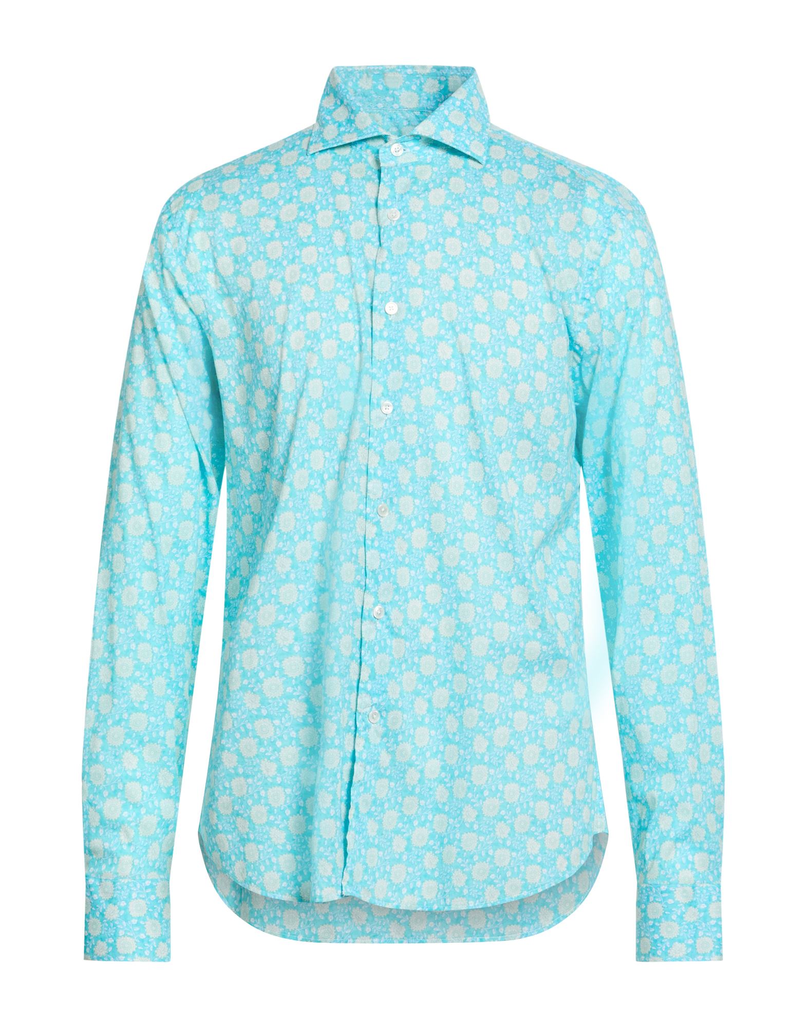 FEDELI Hemd Herren Tūrkis von FEDELI