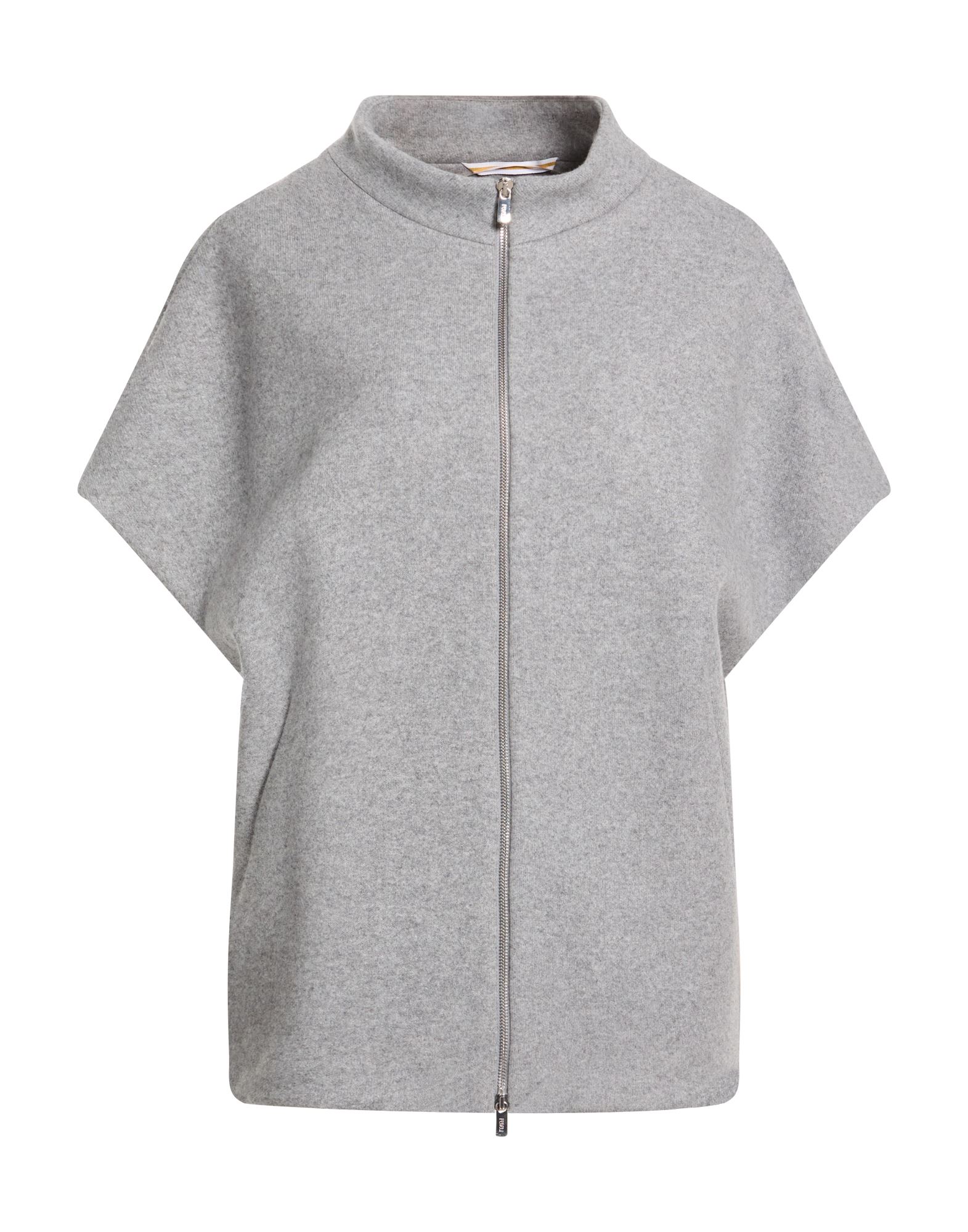 FEDELI Jacke, Mantel & Trenchcoat Damen Grau von FEDELI