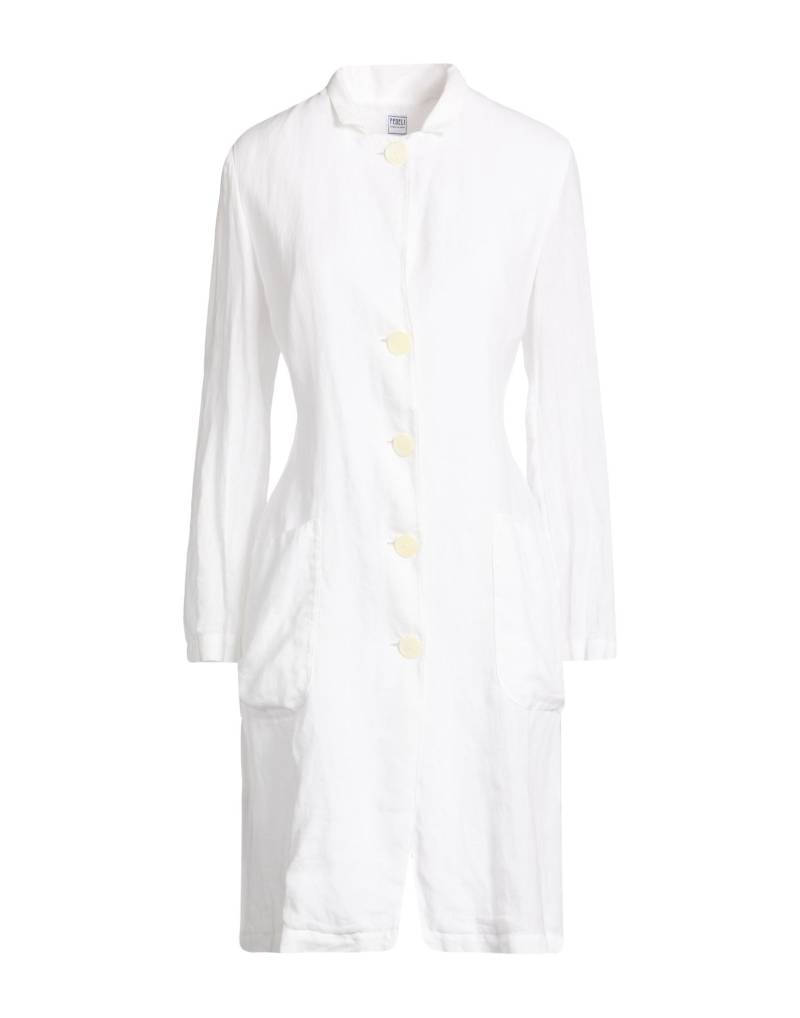 FEDELI Jacke, Mantel & Trenchcoat Damen Weiß von FEDELI