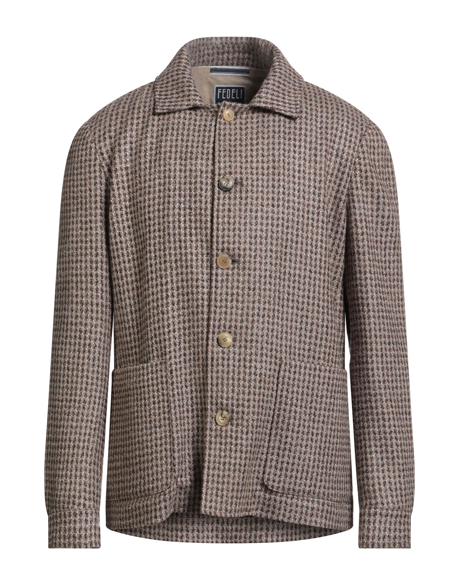 FEDELI Jacke & Anorak Herren Beige von FEDELI