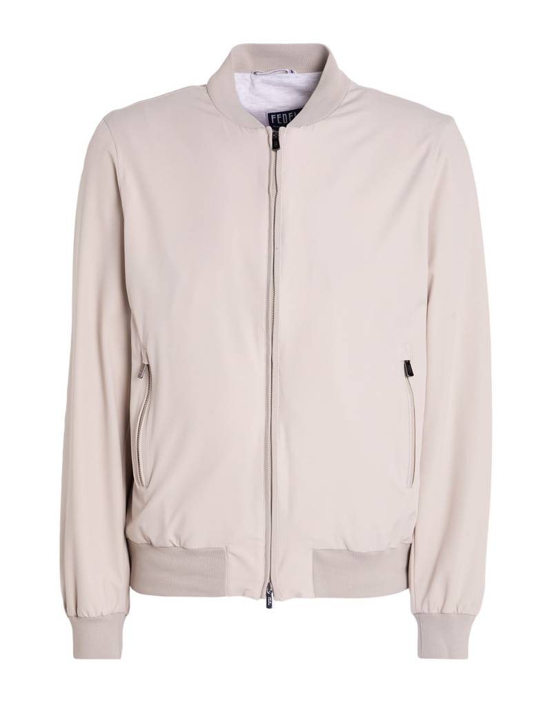 FEDELI Jacke & Anorak Herren Beige von FEDELI