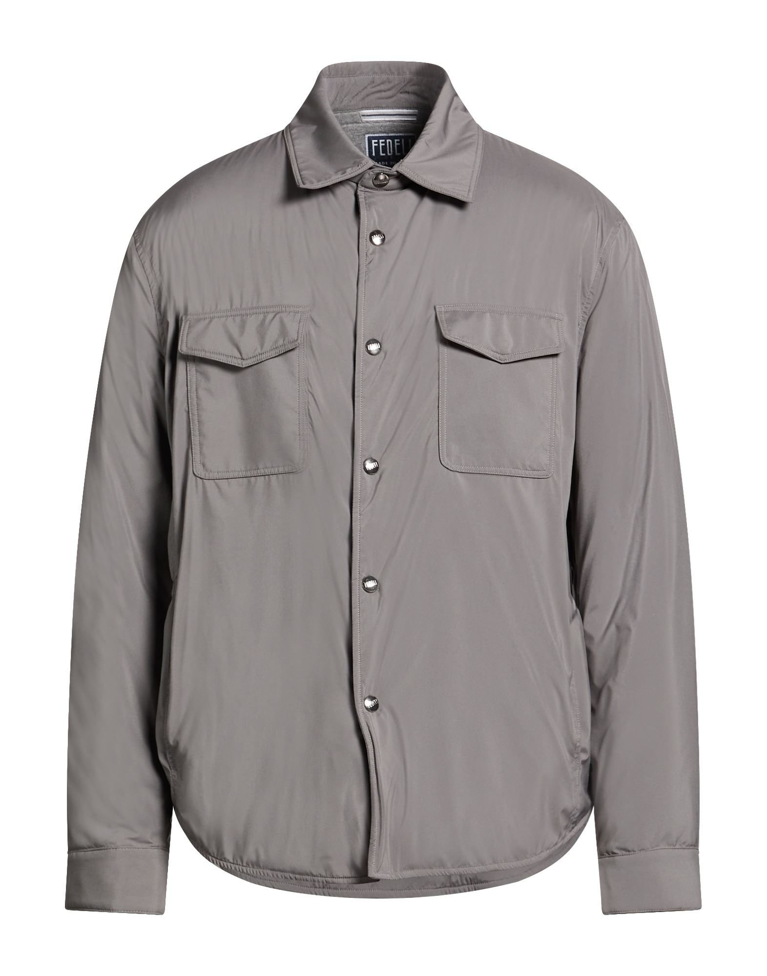 FEDELI Jacke & Anorak Herren Grau FEDELI Jacke & Anorak Herren Grau von FEDELI