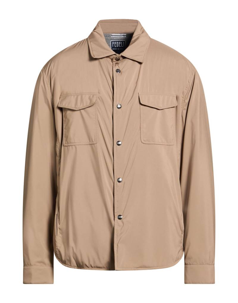 FEDELI Jacke & Anorak Herren Sand von FEDELI