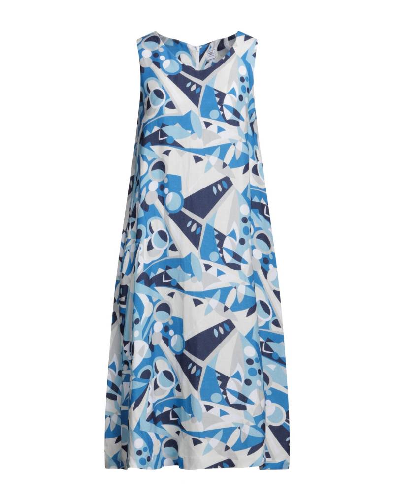 FEDELI Midi-kleid Damen Azurblau von FEDELI