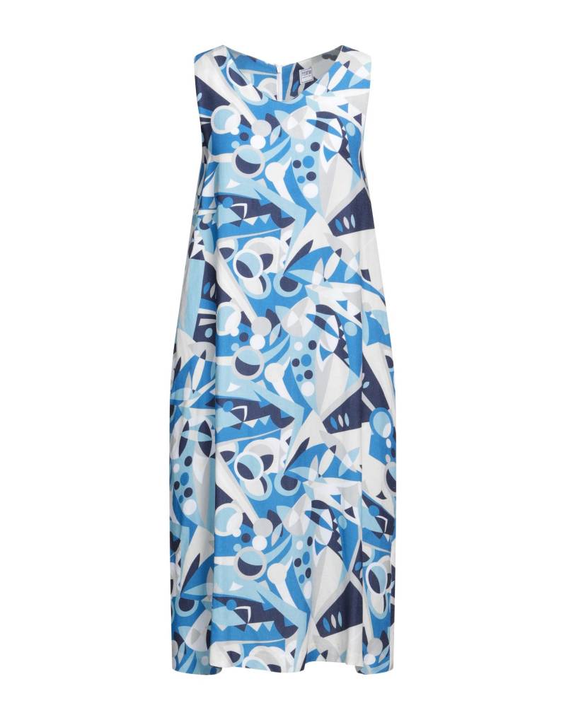 FEDELI Midi-kleid Damen Azurblau von FEDELI