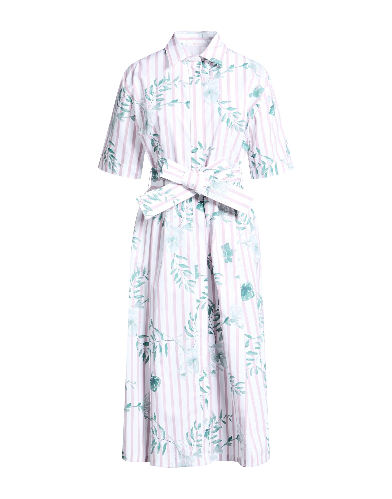 FEDELI Midi-kleid Damen Hellrosa FEDELI Midi-kleid Damen Hellrosa von FEDELI