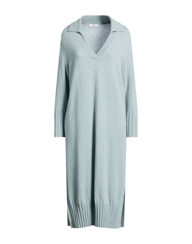 FEDELI Midi-kleid Damen Taubenblau von FEDELI