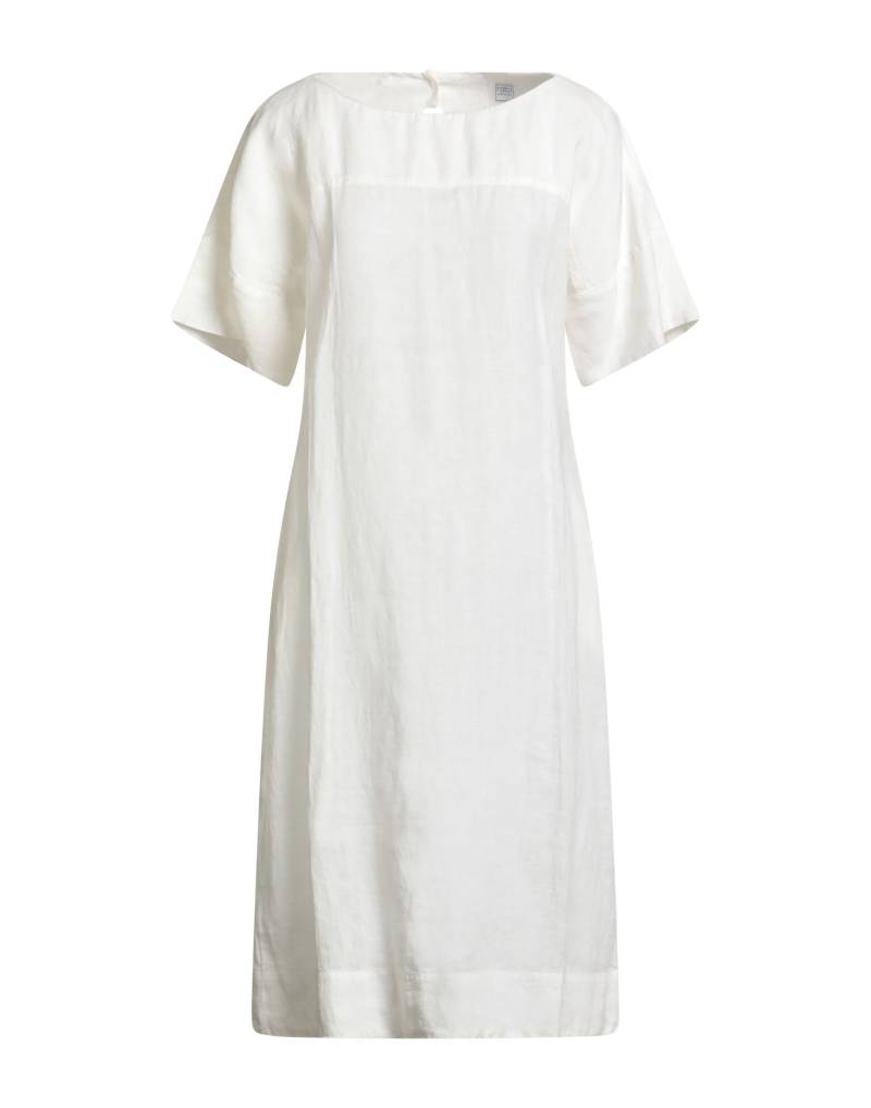 FEDELI Midi-kleid Damen Weiß von FEDELI