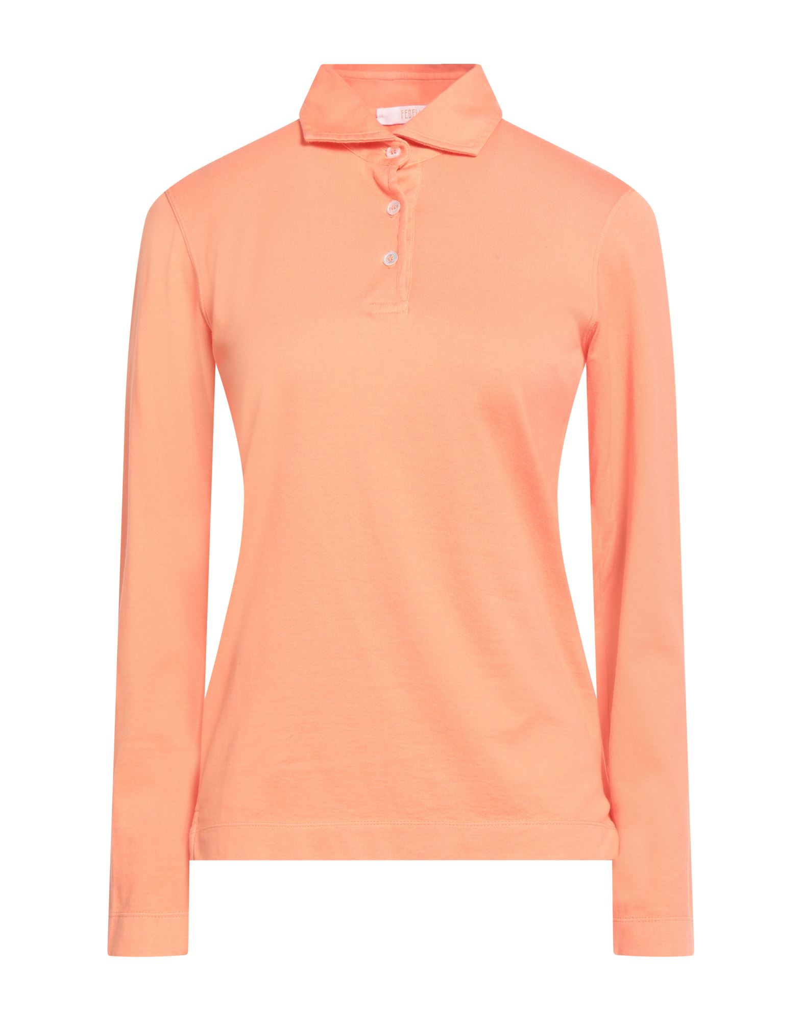 FEDELI Poloshirt Damen Lachs von FEDELI