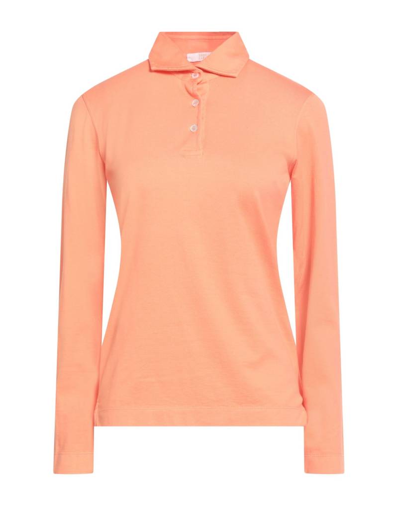 FEDELI Poloshirt Damen Lachs von FEDELI