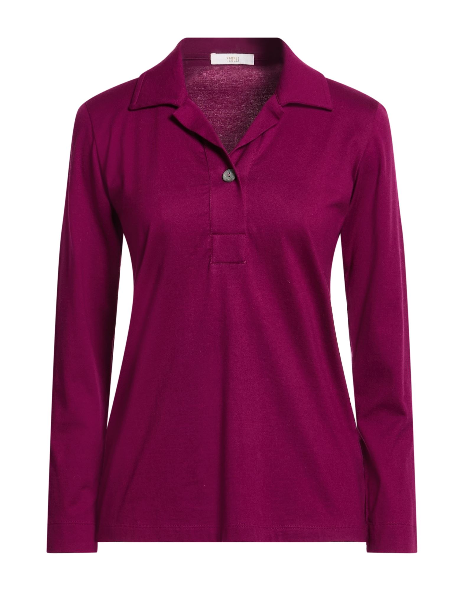 FEDELI Poloshirt Damen Violett von FEDELI