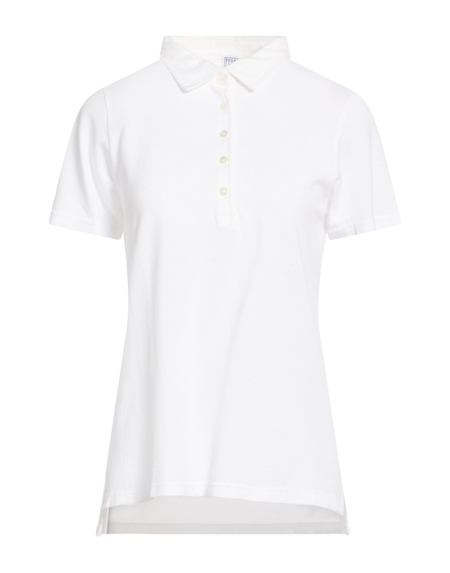 FEDELI Poloshirt Damen Weiß von FEDELI