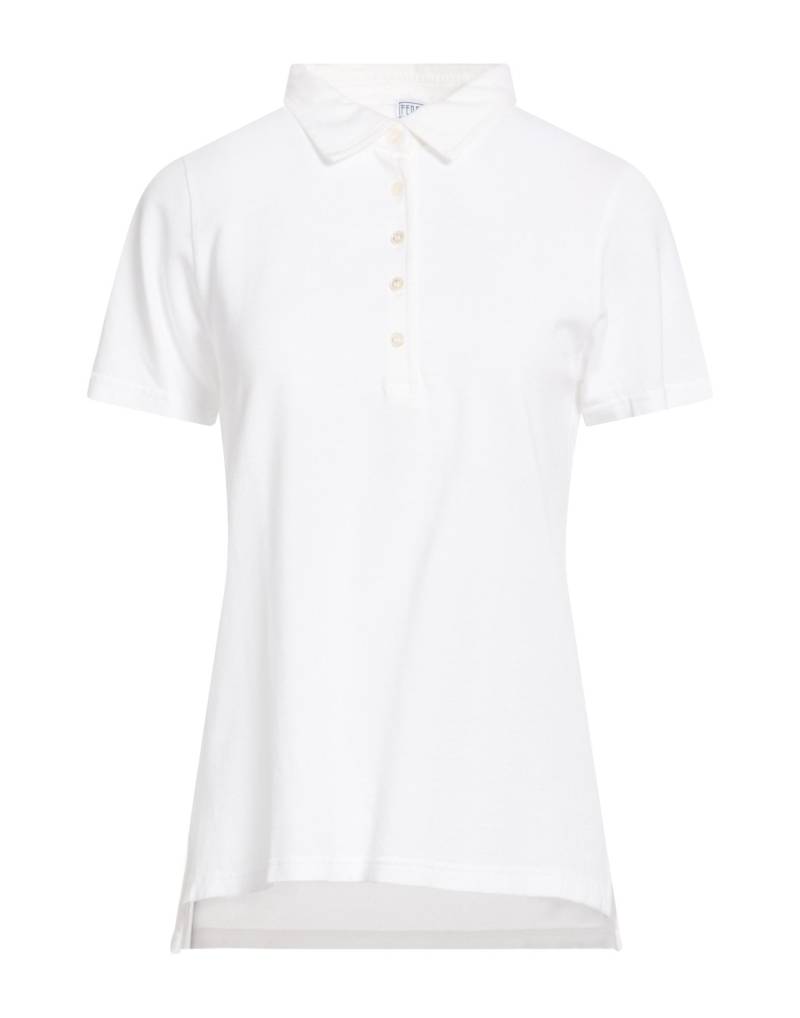 FEDELI Poloshirt Damen Weiß von FEDELI
