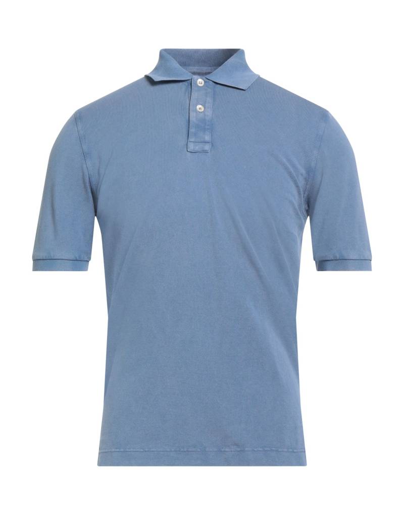 FEDELI Poloshirt Herren Blaugrau von FEDELI