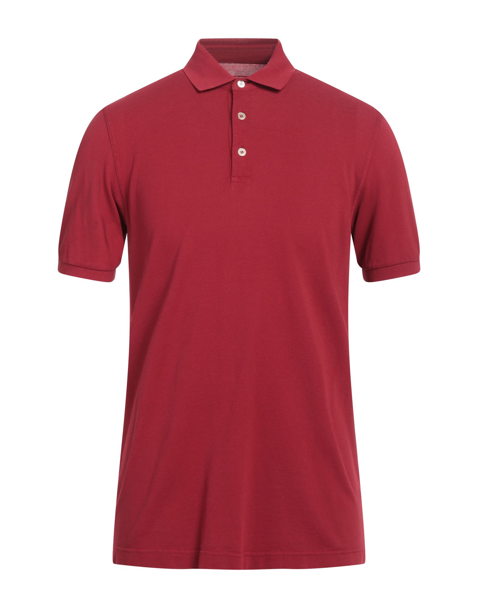 FEDELI Poloshirt Herren Bordeaux von FEDELI