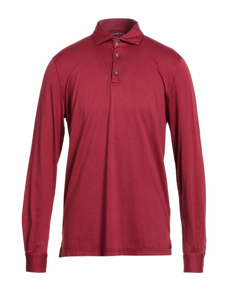 FEDELI Poloshirt Herren Bordeaux von FEDELI