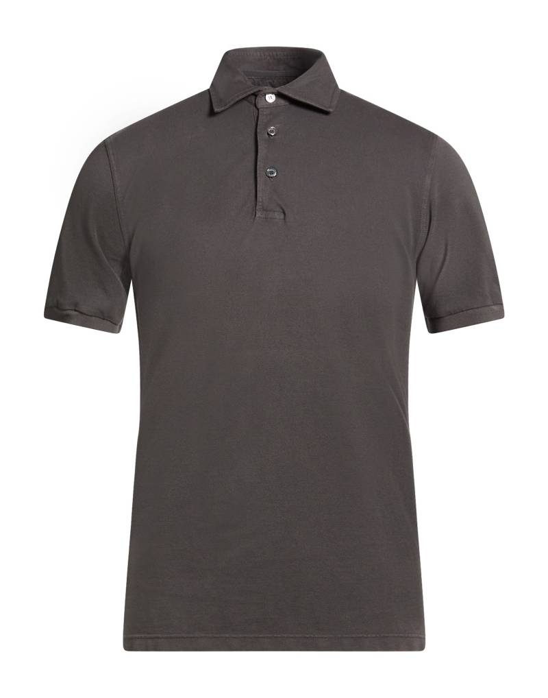 FEDELI Poloshirt Herren Braungrau FEDELI Poloshirt Herren Braungrau von FEDELI