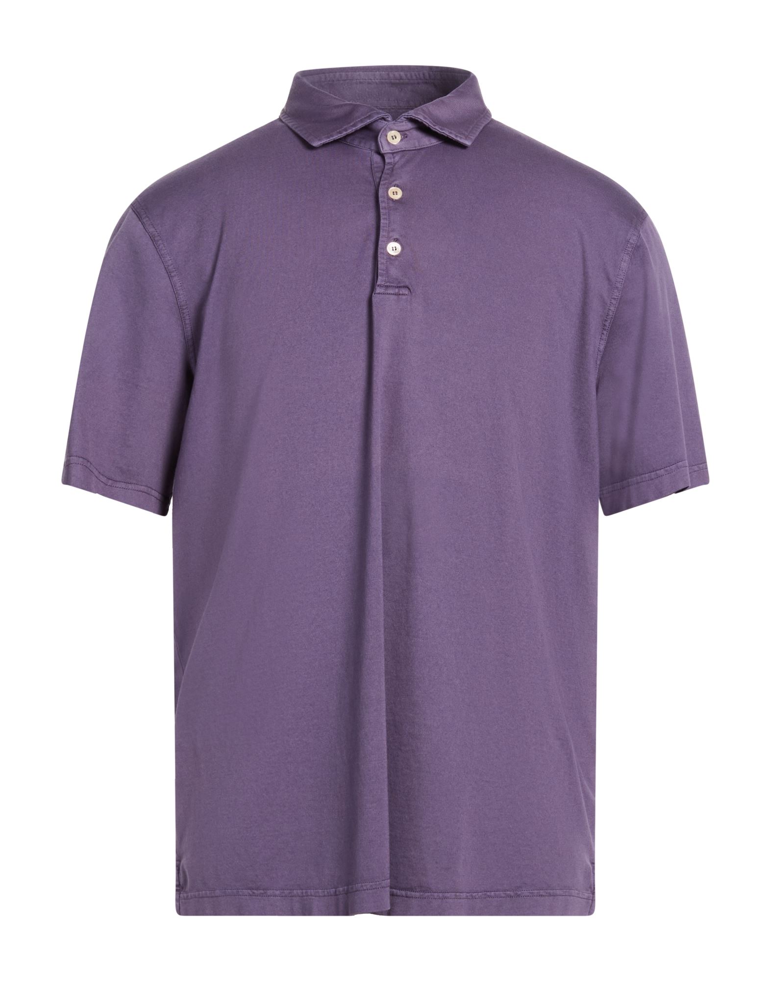FEDELI Poloshirt Herren Dunkelviolett von FEDELI