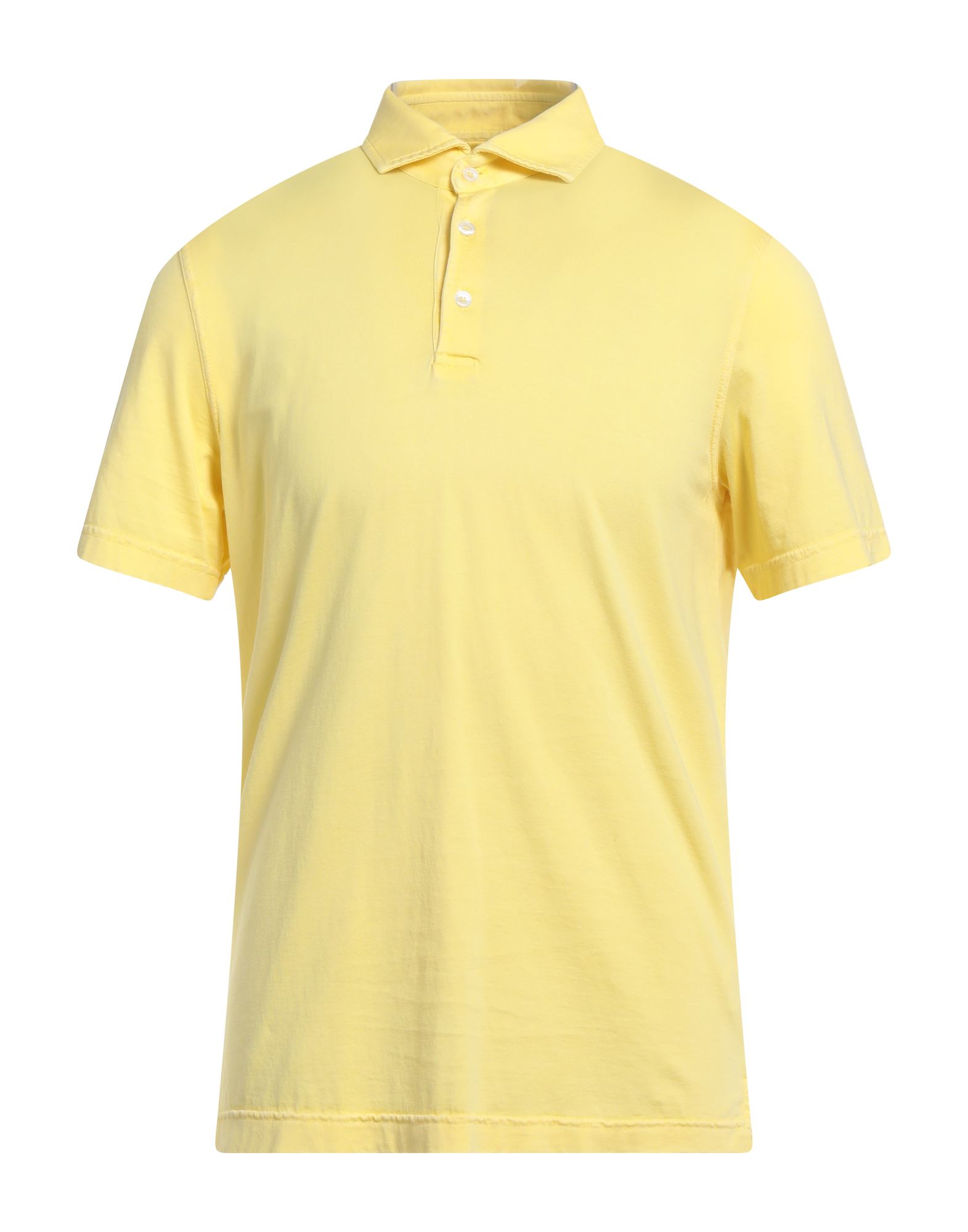 FEDELI Poloshirt Herren Gelb von FEDELI