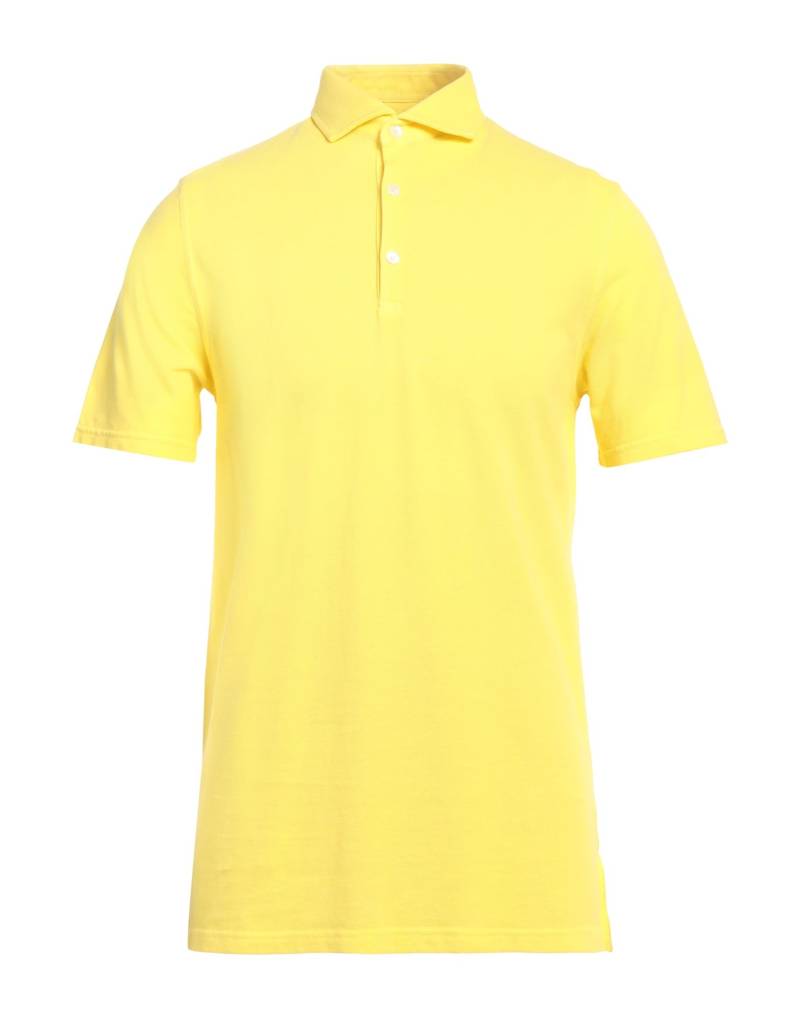 FEDELI Poloshirt Herren Gelb von FEDELI