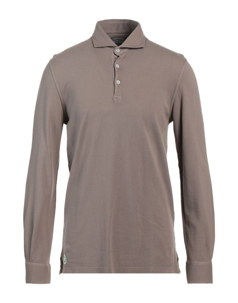 FEDELI Poloshirt Herren Hellbraun FEDELI Poloshirt Herren Hellbraun von FEDELI