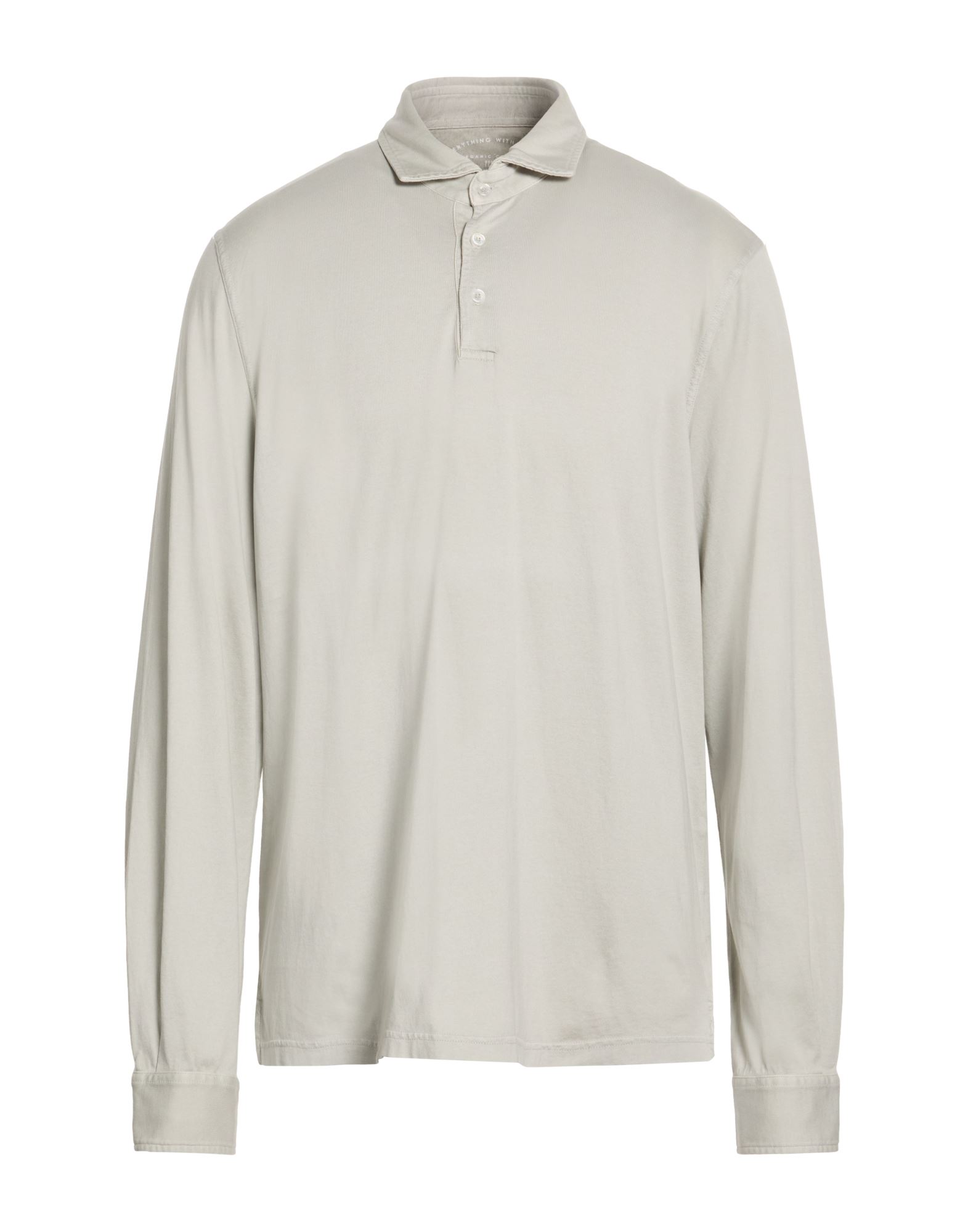 FEDELI Poloshirt Herren Hellgrau von FEDELI