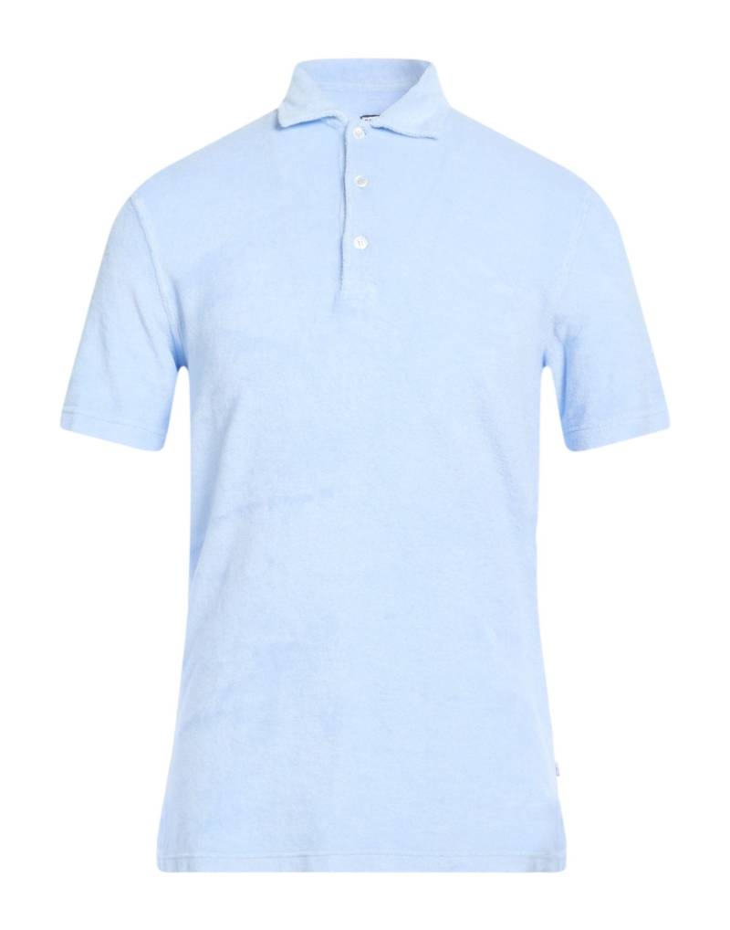 FEDELI Poloshirt Herren Himmelblau von FEDELI