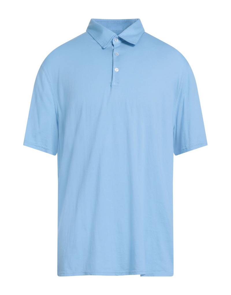 FEDELI Poloshirt Herren Himmelblau von FEDELI