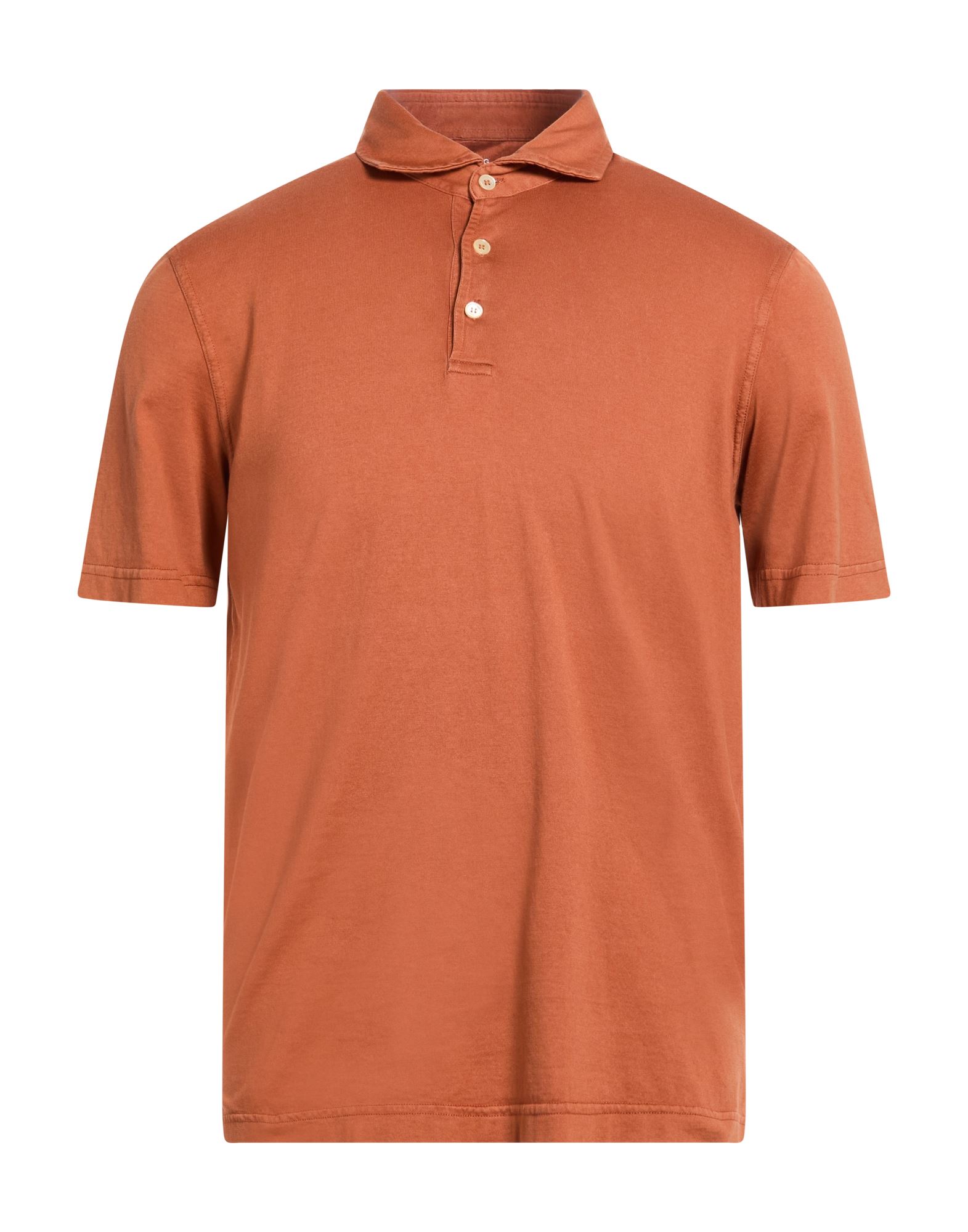 FEDELI Poloshirt Herren Lederfarben von FEDELI