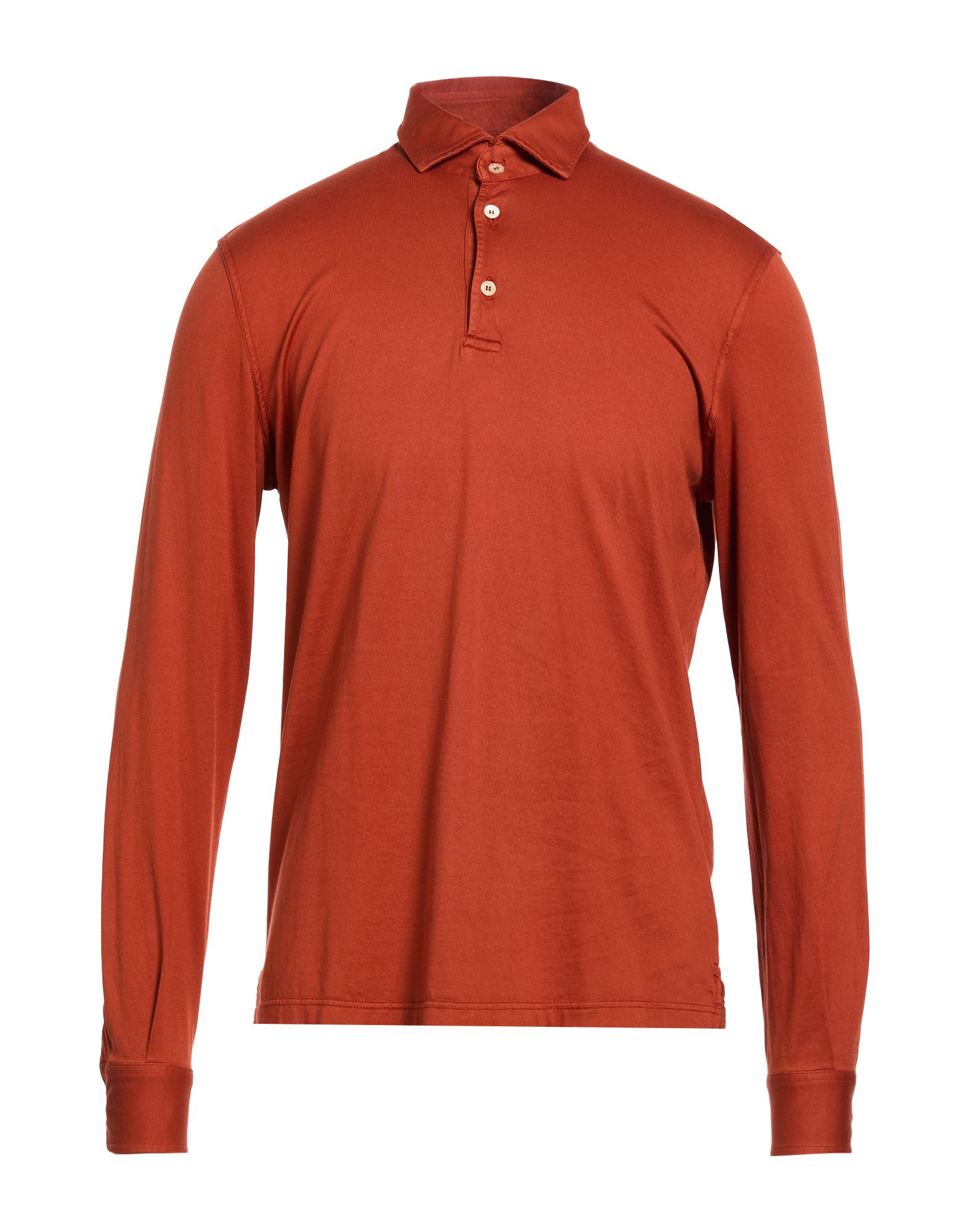 FEDELI Poloshirt Herren Lederfarben von FEDELI