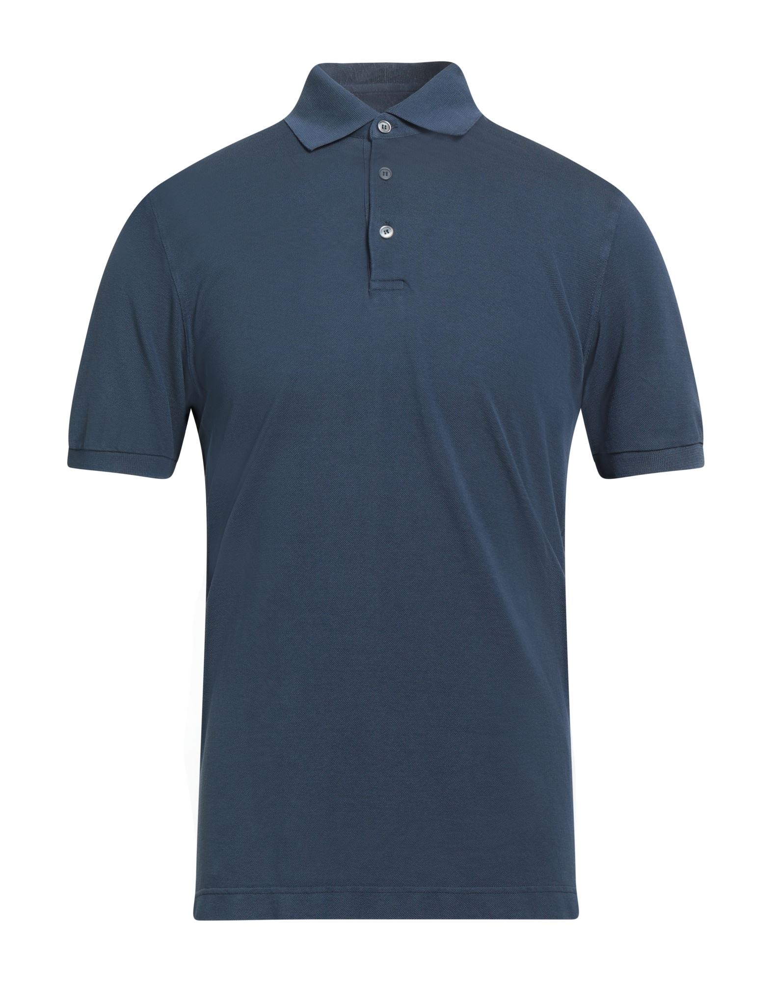 FEDELI Poloshirt Herren Marineblau von FEDELI