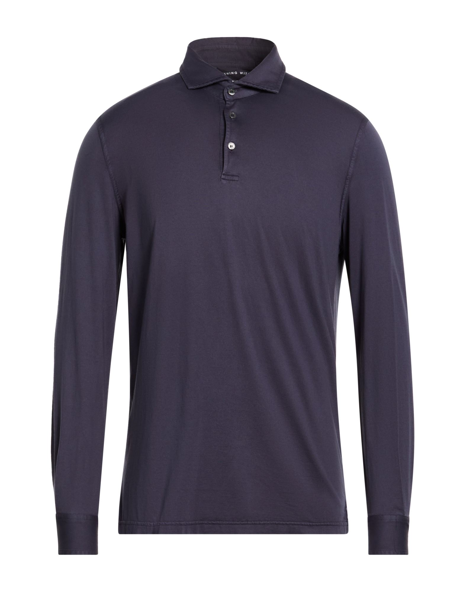 FEDELI Poloshirt Herren Marineblau von FEDELI