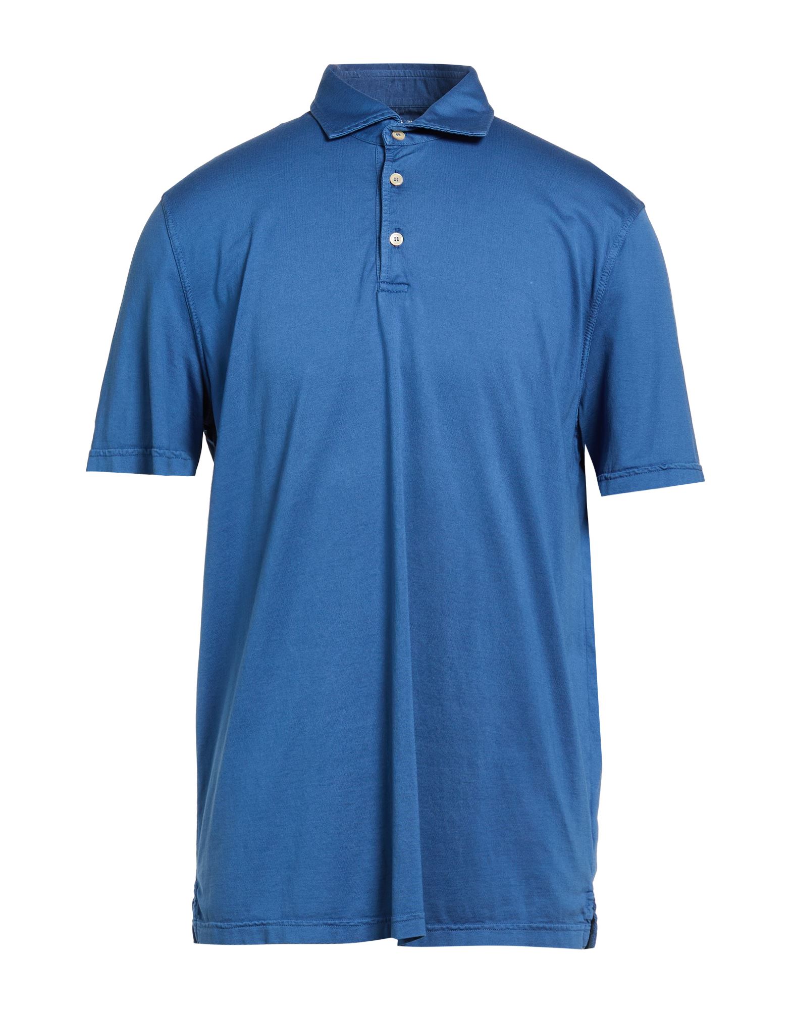 FEDELI Poloshirt Herren Marineblau von FEDELI