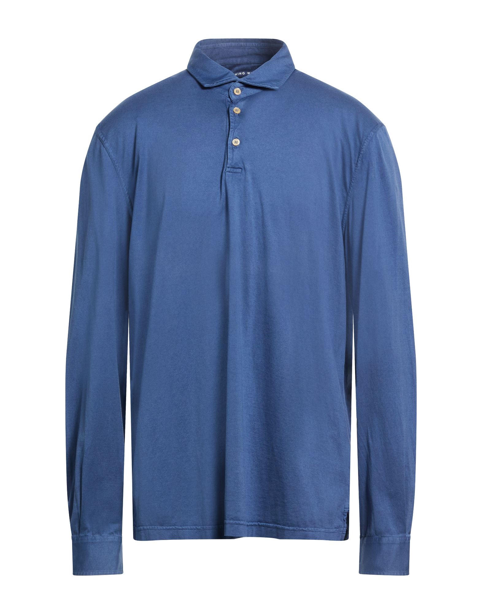 FEDELI Poloshirt Herren Marineblau von FEDELI