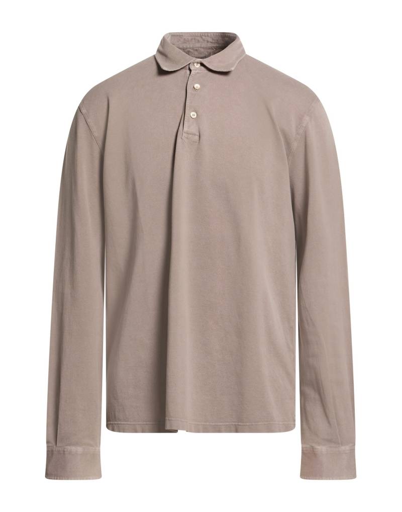 FEDELI Poloshirt Herren Maulwurfsgrau von FEDELI