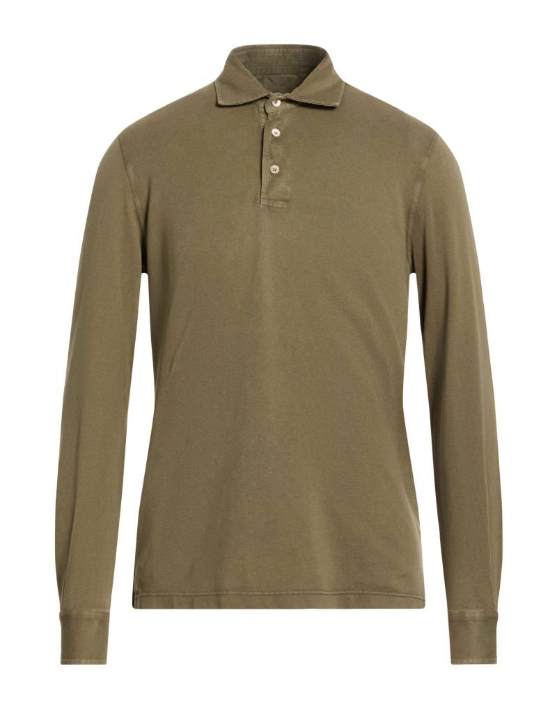 FEDELI Poloshirt Herren Militärgrün von FEDELI