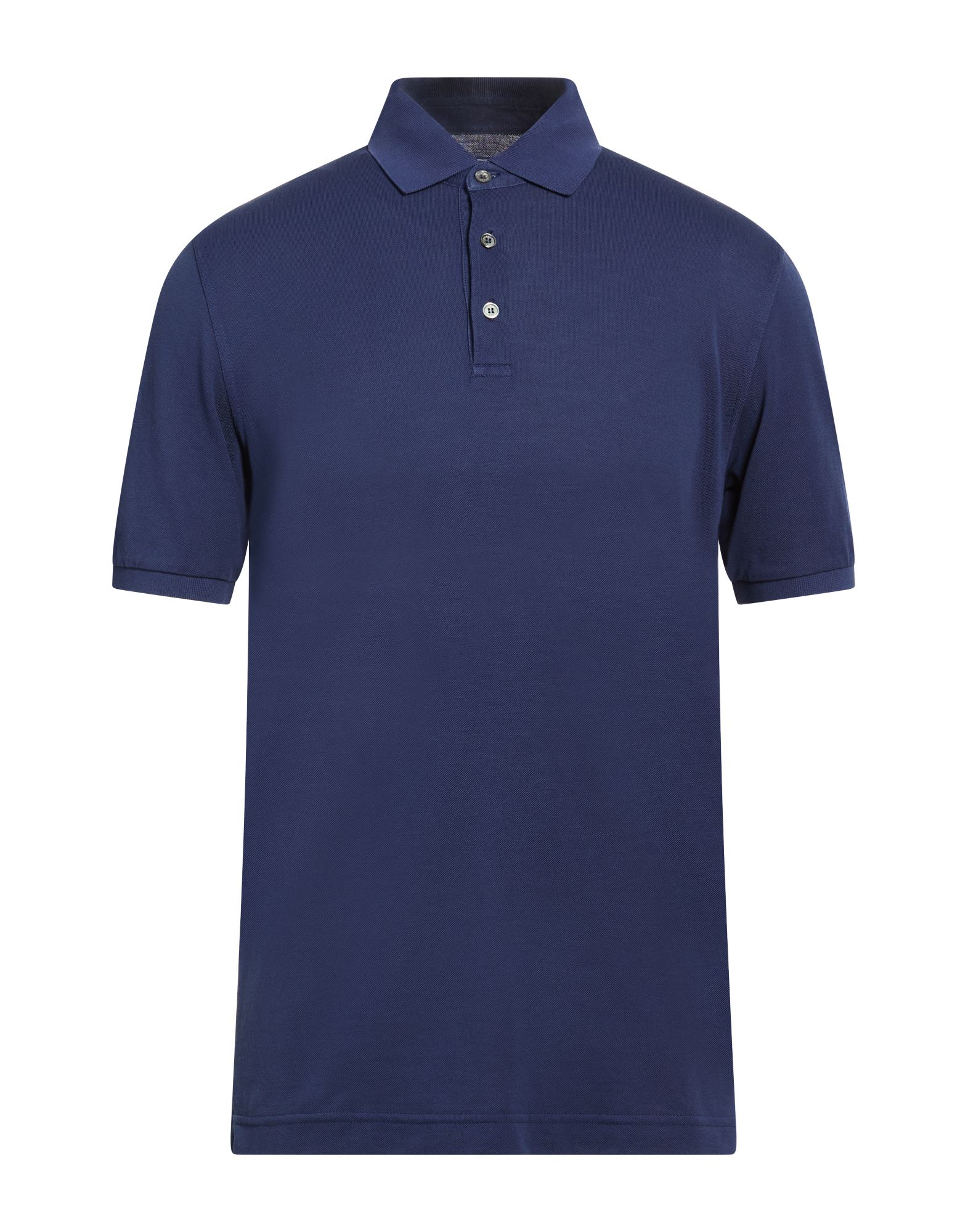 FEDELI Poloshirt Herren Nachtblau von FEDELI
