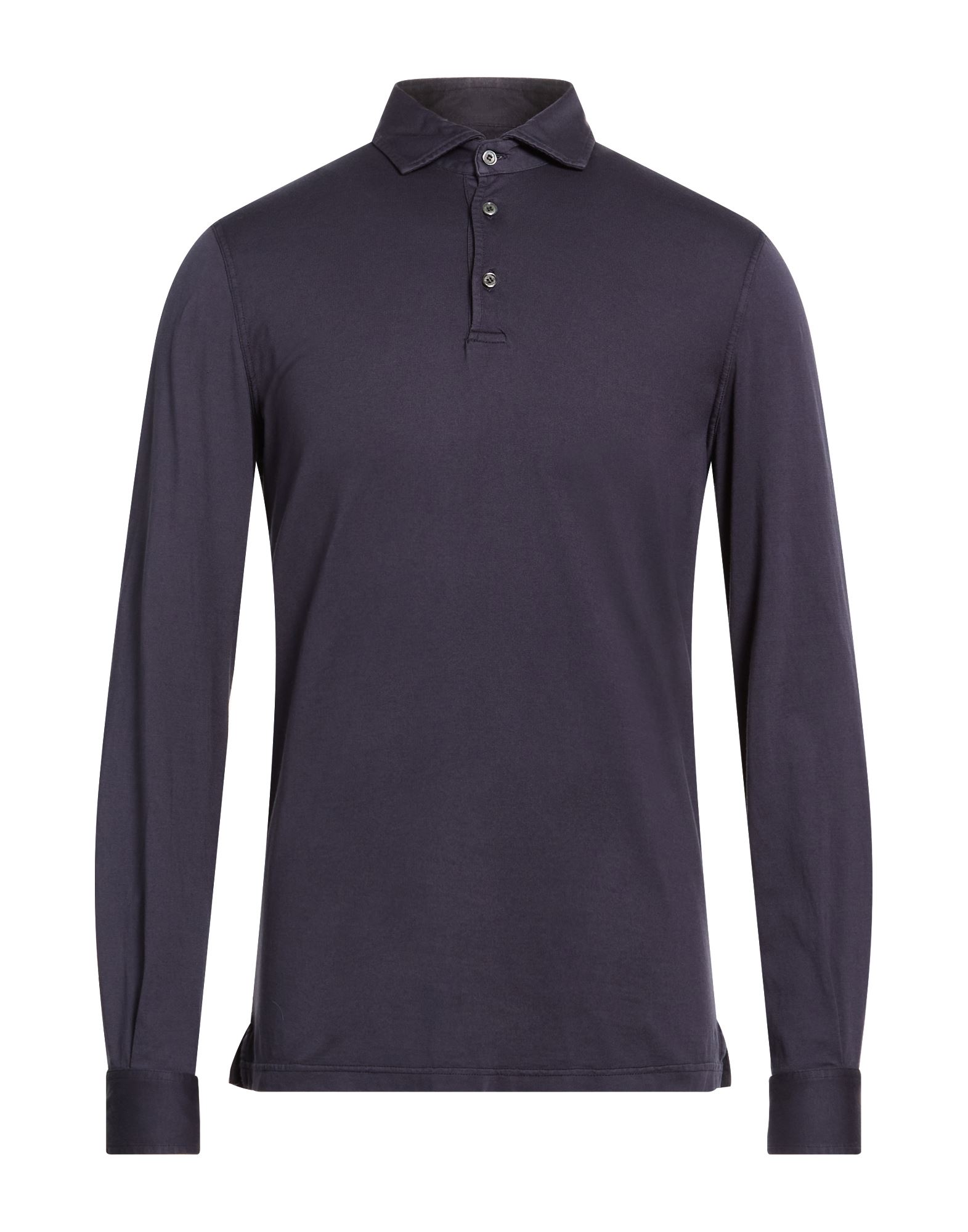 FEDELI Poloshirt Herren Nachtblau von FEDELI