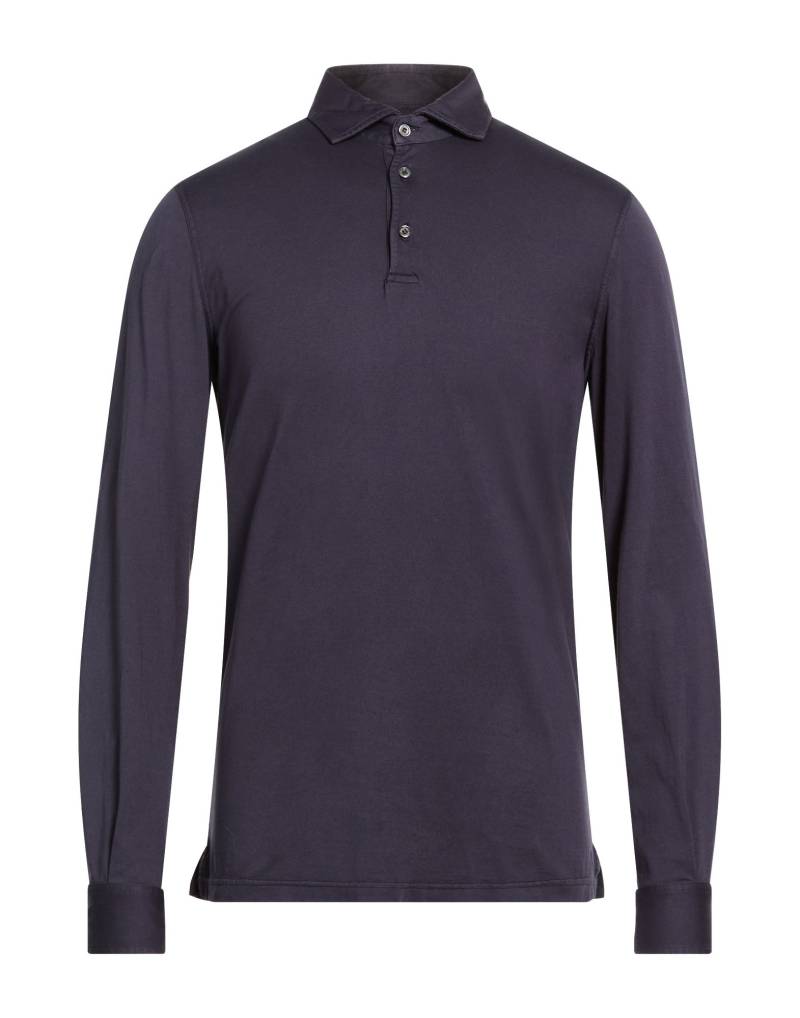 FEDELI Poloshirt Herren Nachtblau von FEDELI