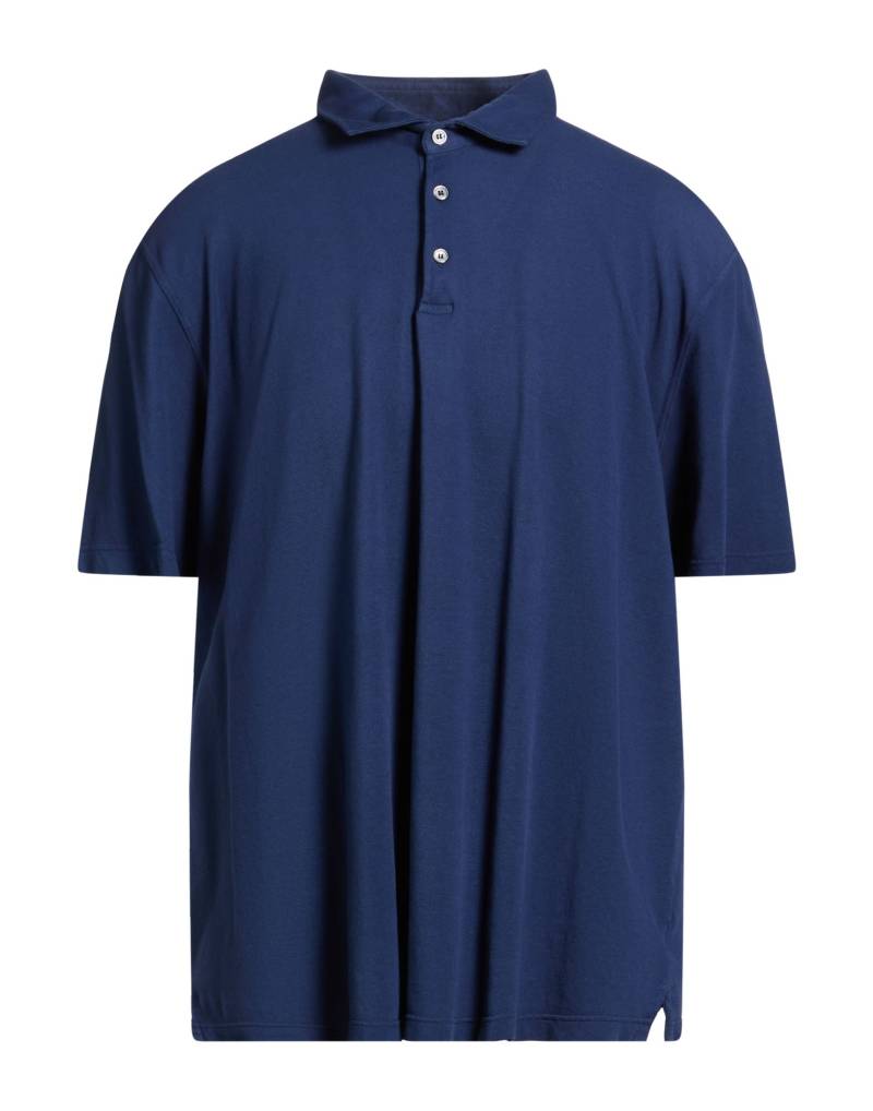 FEDELI Poloshirt Herren Nachtblau von FEDELI