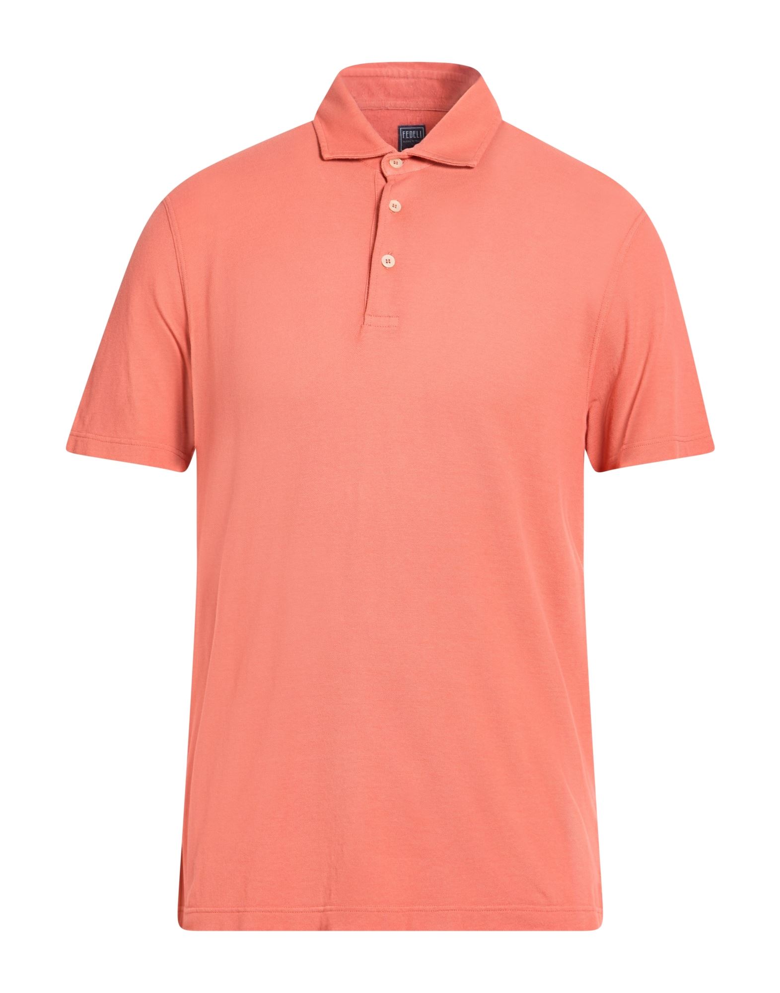 FEDELI Poloshirt Herren Orange von FEDELI