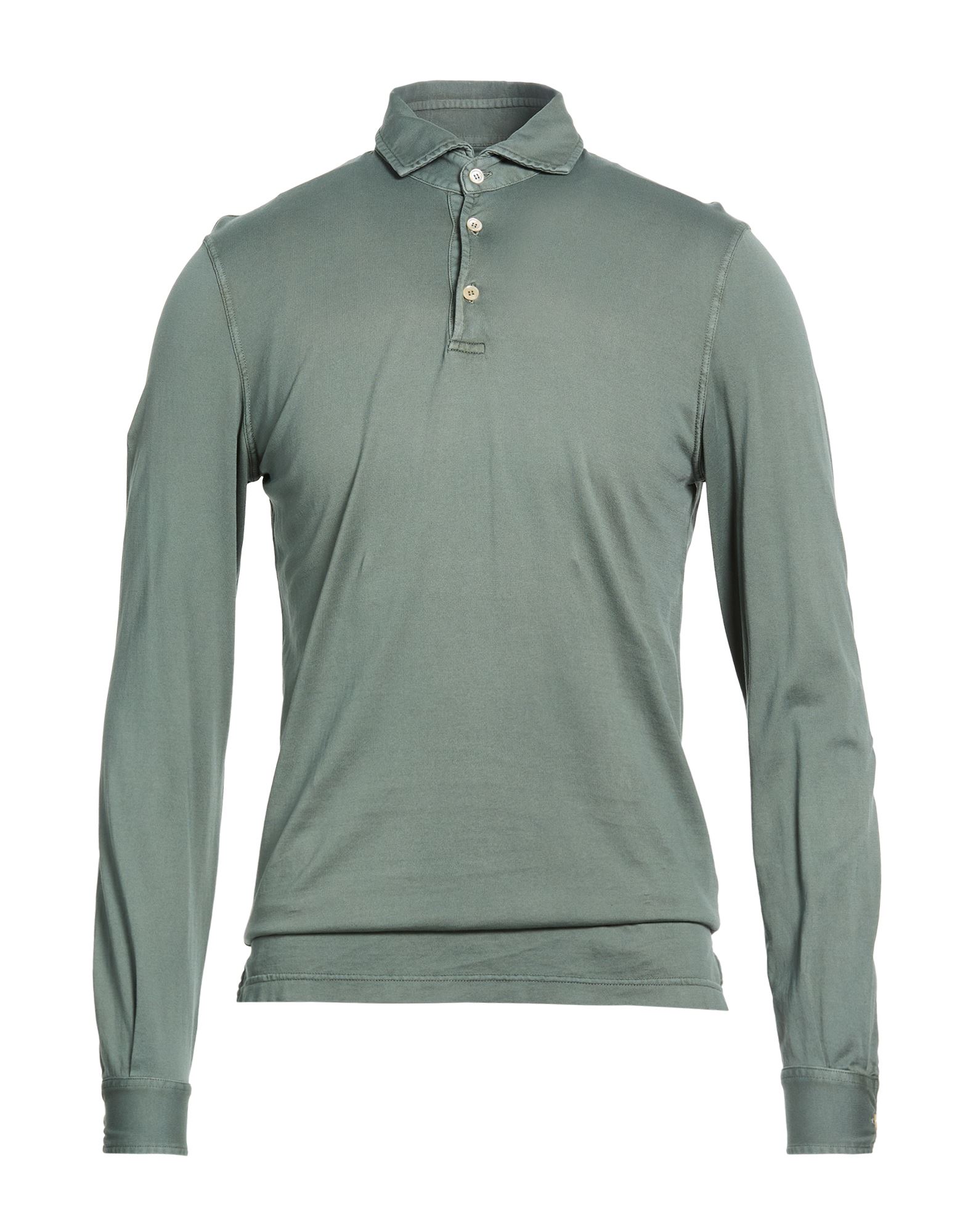 FEDELI Poloshirt Herren Salbeigrün von FEDELI