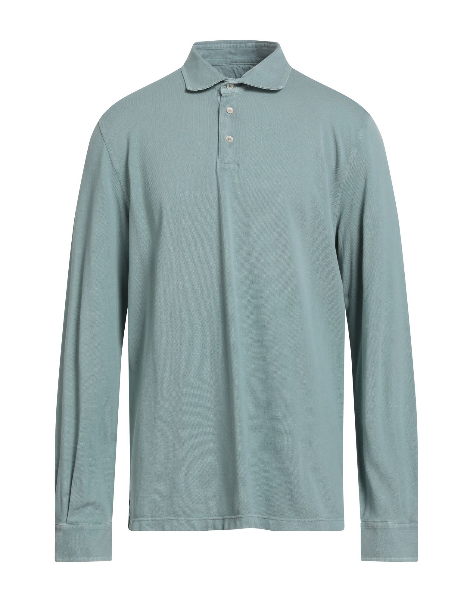 FEDELI Poloshirt Herren Salbeigrün von FEDELI