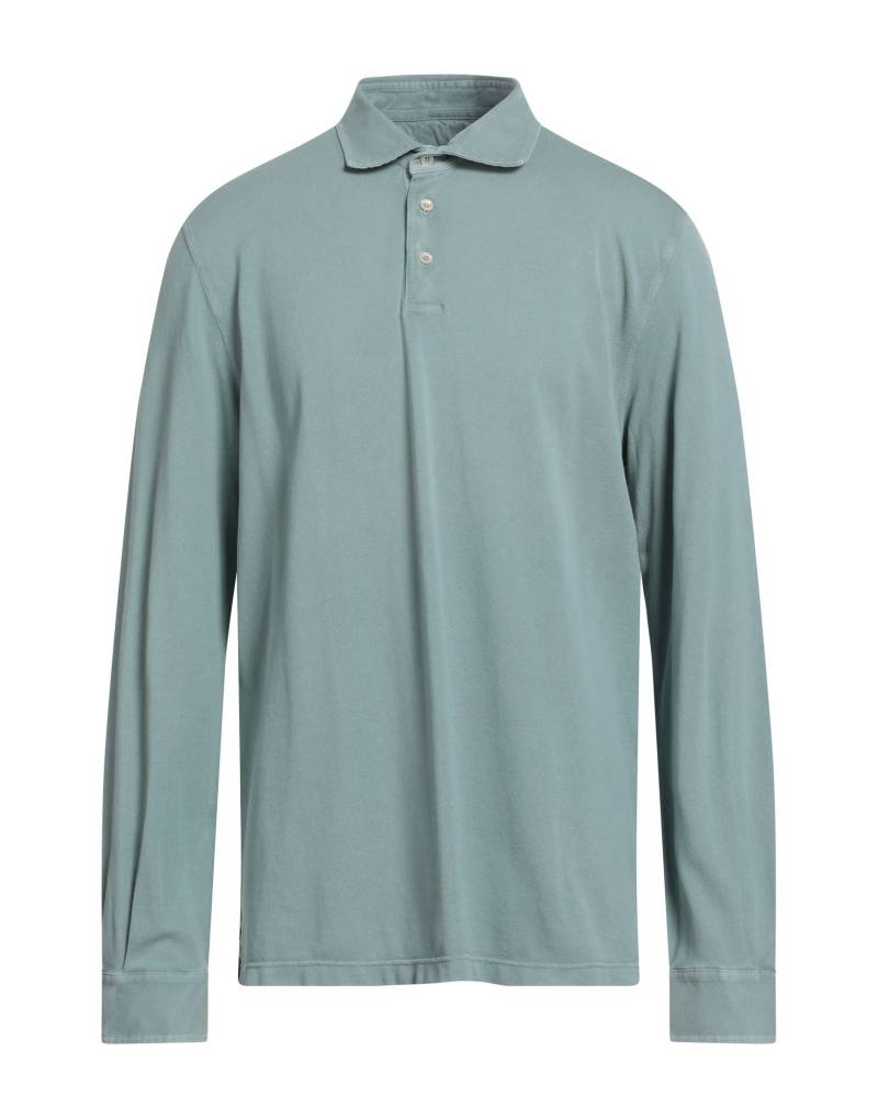 FEDELI Poloshirt Herren Salbeigrün von FEDELI