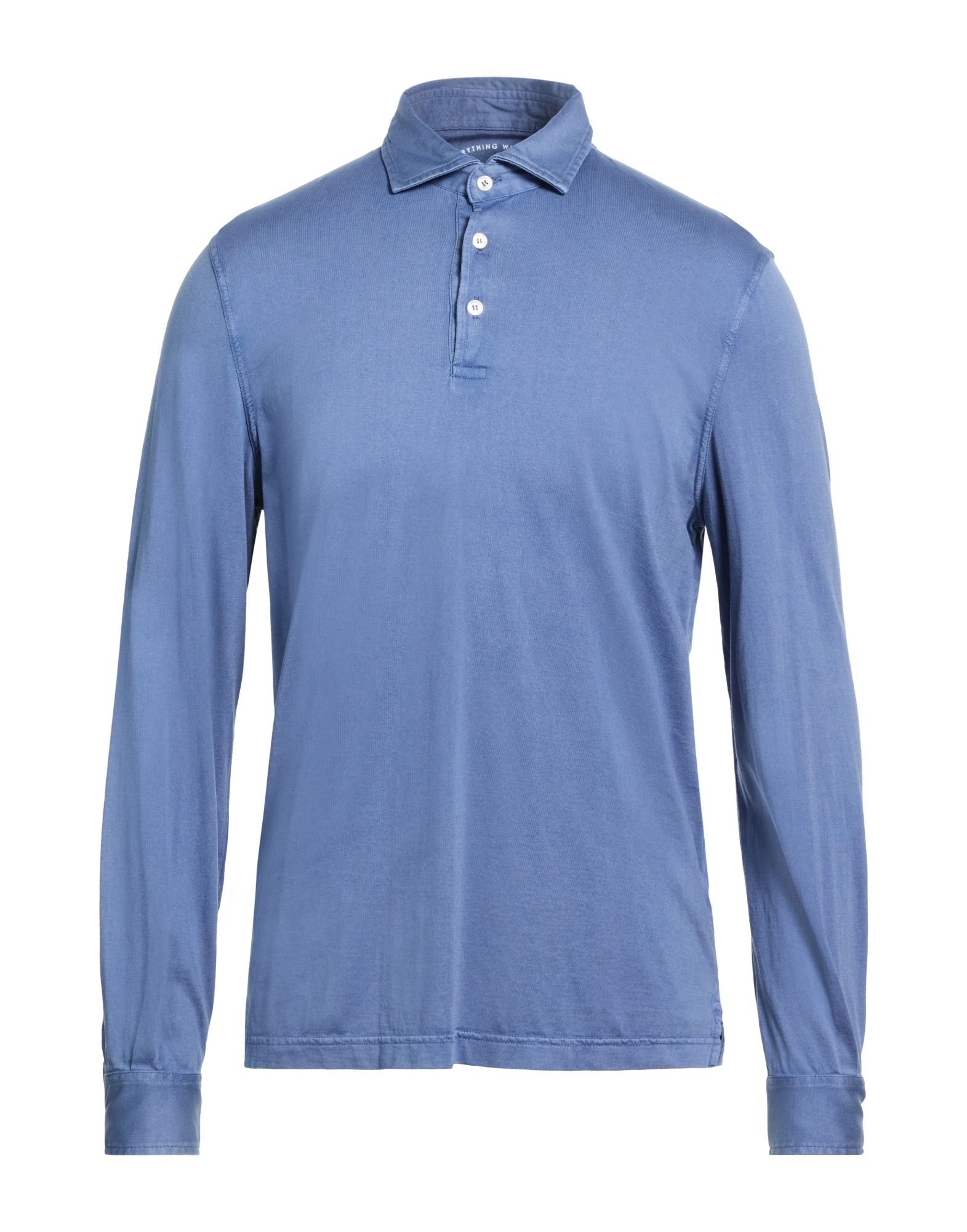FEDELI Poloshirt Herren Taubenblau von FEDELI