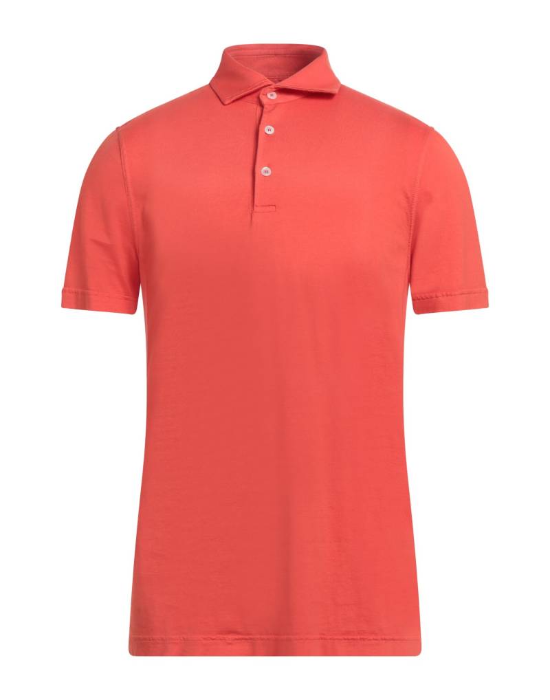 FEDELI Poloshirt Herren Tomatenrot FEDELI Poloshirt Herren Tomatenrot von FEDELI
