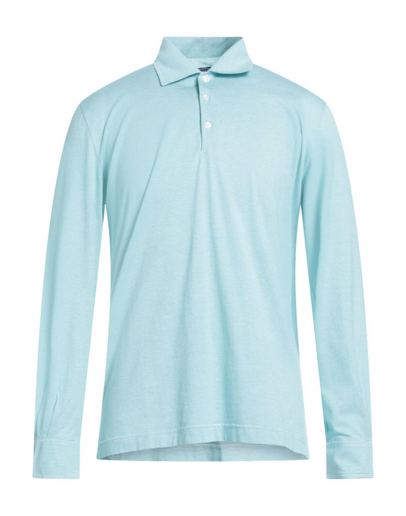 FEDELI Poloshirt Herren Tūrkis von FEDELI