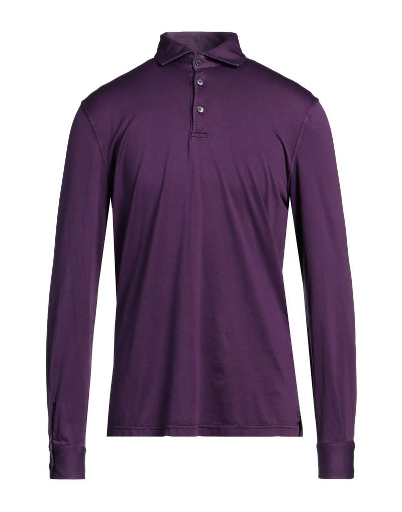FEDELI Poloshirt Herren Violett FEDELI Poloshirt Herren Violett von FEDELI