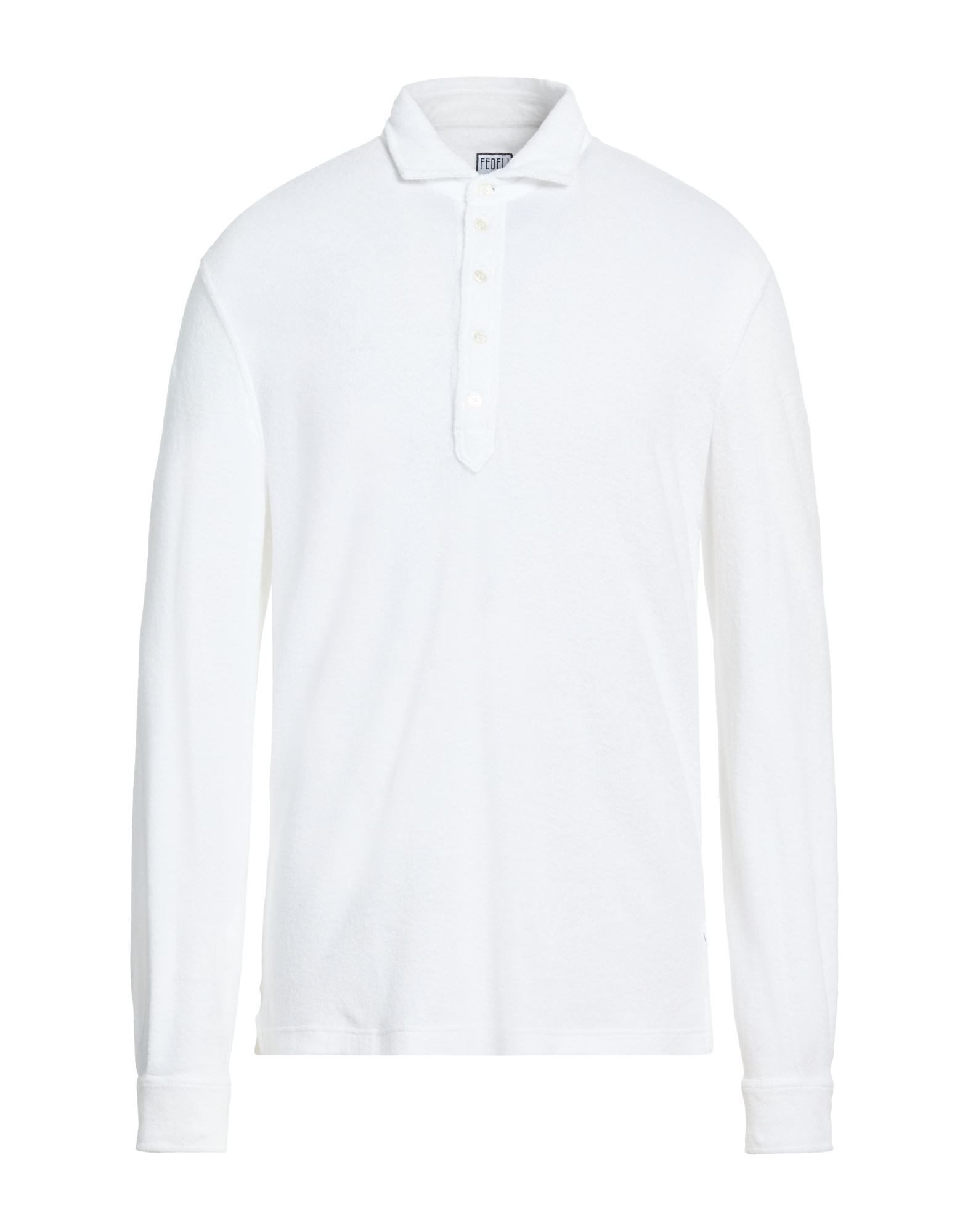 FEDELI Poloshirt Herren Weiß von FEDELI
